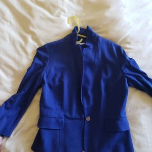 banana republic blue blazer
